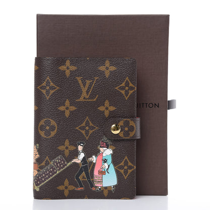 Louis Vuitton Monogram Illustre Small Ring Agenda Rose 7 of 7
