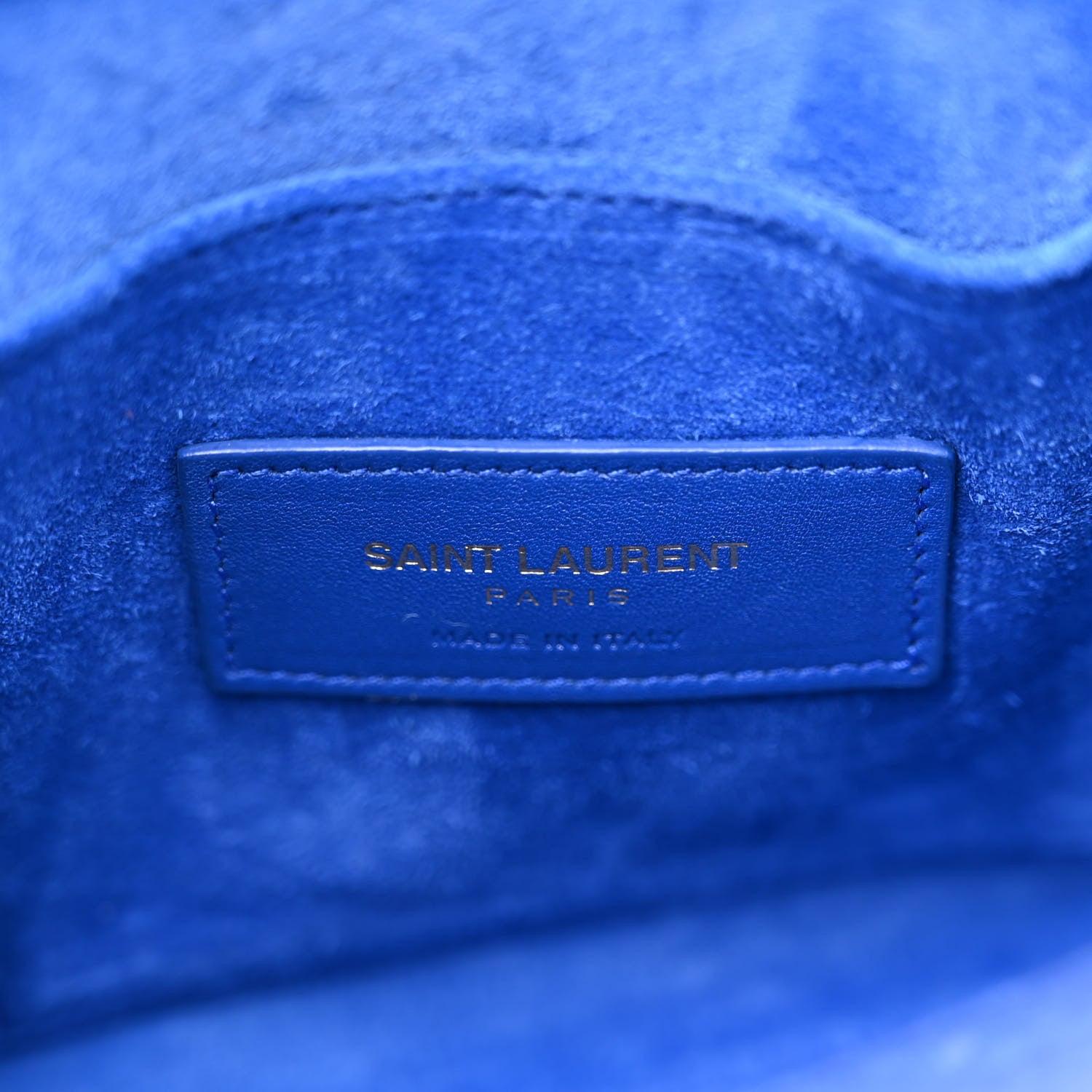Saint Laurent Calfskin Nano Sac De Jour Royal Blue 6 of 11