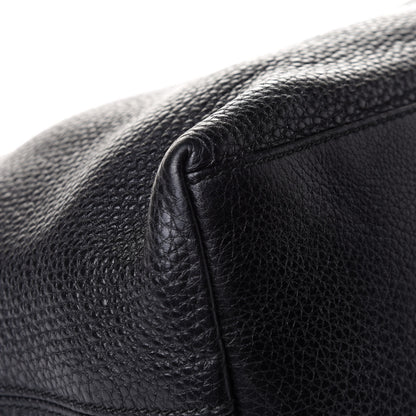 Gucci Pebbled Calfskin Medium Soho Chain Shoulder Bag Black 12 of 14