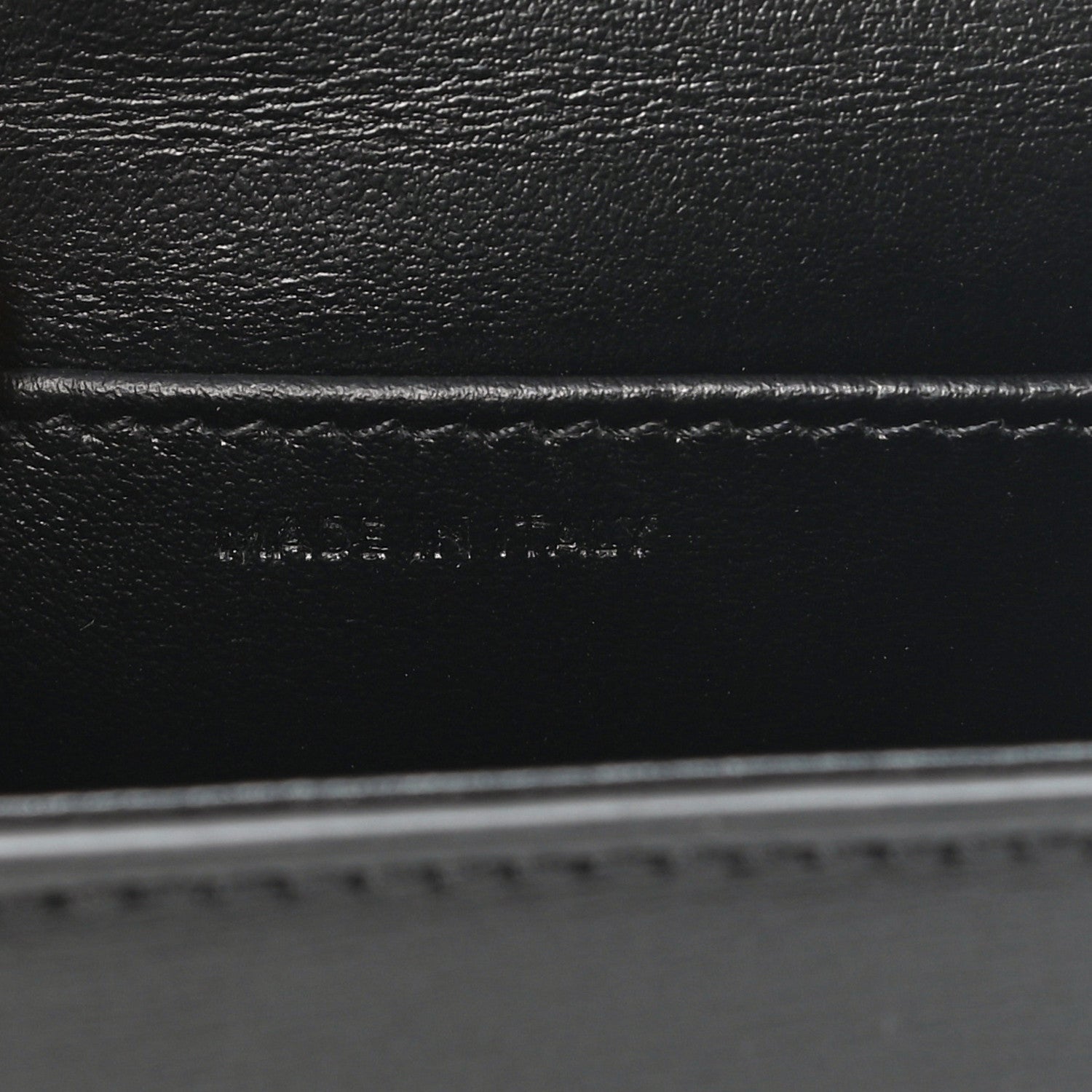 Celine Shiny Calfskin Mini Triomphe Black 5 of 11