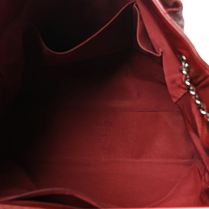 Chanel Caviar Quilted Flap Tote Red 6 of 11