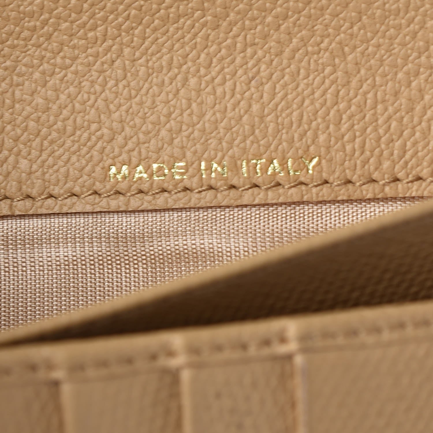 Chanel Grained Calfskin CC Wallet Beige 7 of 12