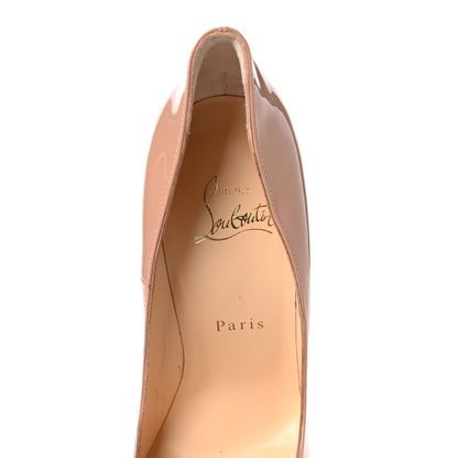 Christian Louboutin Patent So Kate 120 Pumps 37 Nude 7 of 9