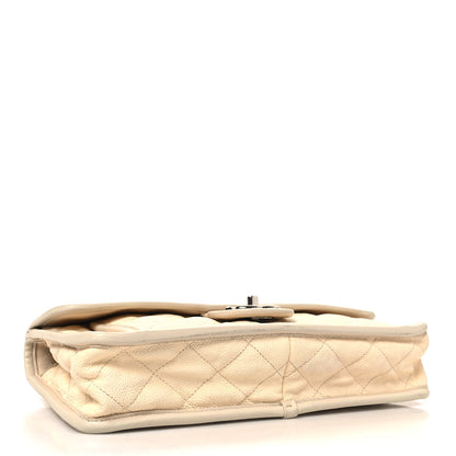 Chanel Caviar Quilted Medium French Riviera Flap White 4 of 12
