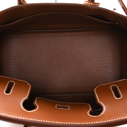 Hermes Natural Barenia Birkin 30 Fauve 4 of 9