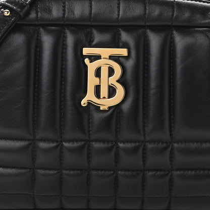 Burberry Calfskin Quilted Small Lola Camera Bag Black 7 of 9