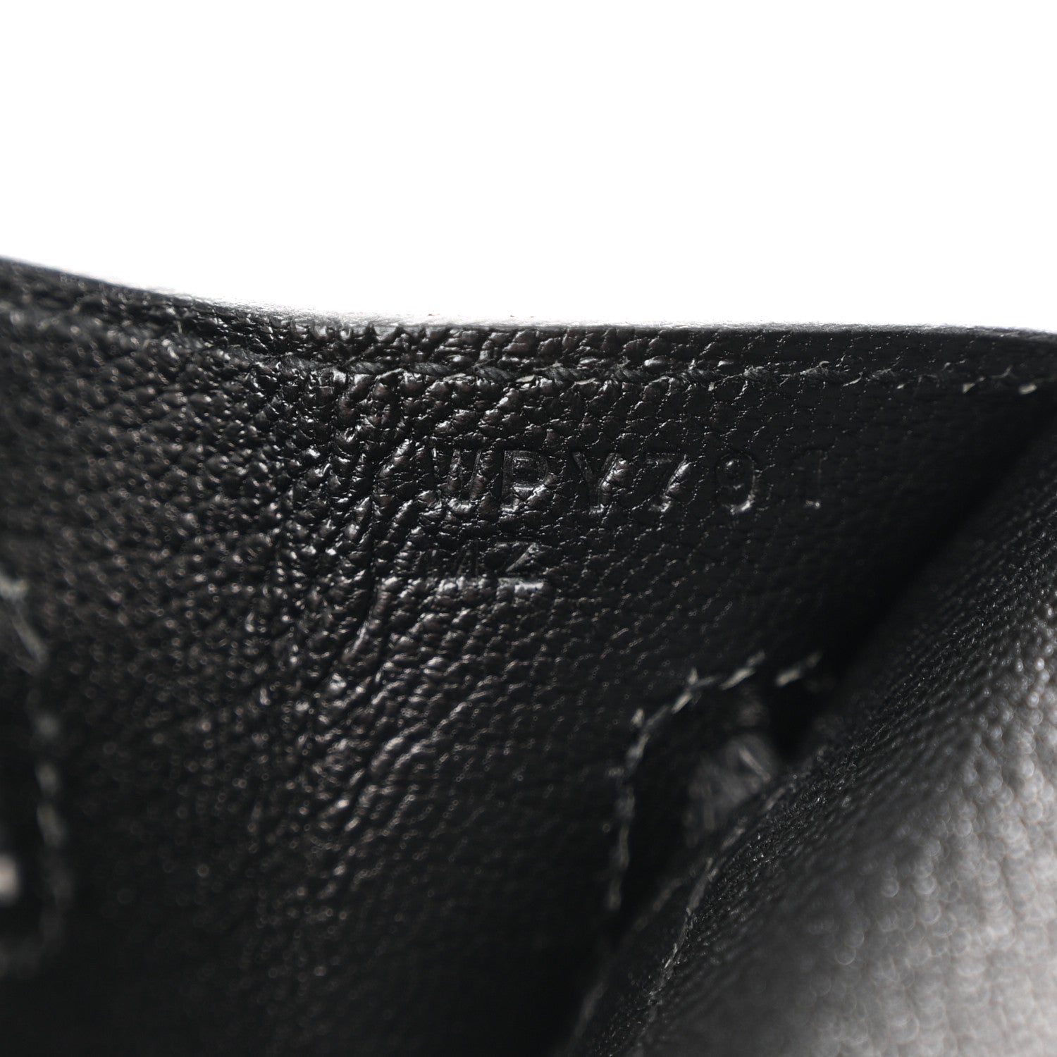 Hermes Epsom Birkin Sellier 25 Black 6 of 12