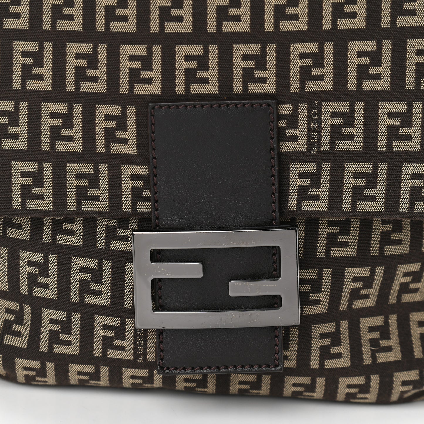 Zucchino Vitello Tube Messenger Bag Testa di Moro Beige