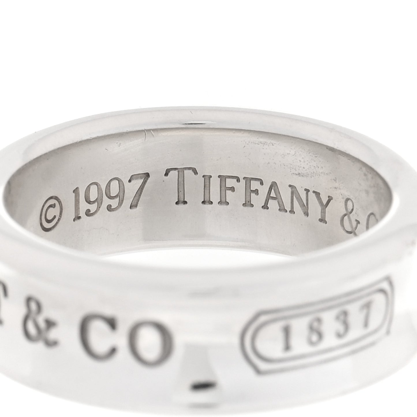 Sterling Silver 1837 Band Ring 53 6.25
