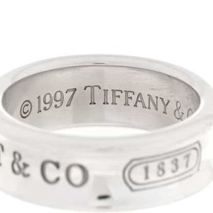 Tiffany Sterling Silver 1837 Band Ring 53 6.25 4 of 5