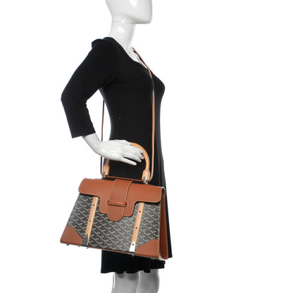 Goyard Goyardine Saigon GM Black Gold 2 of 9