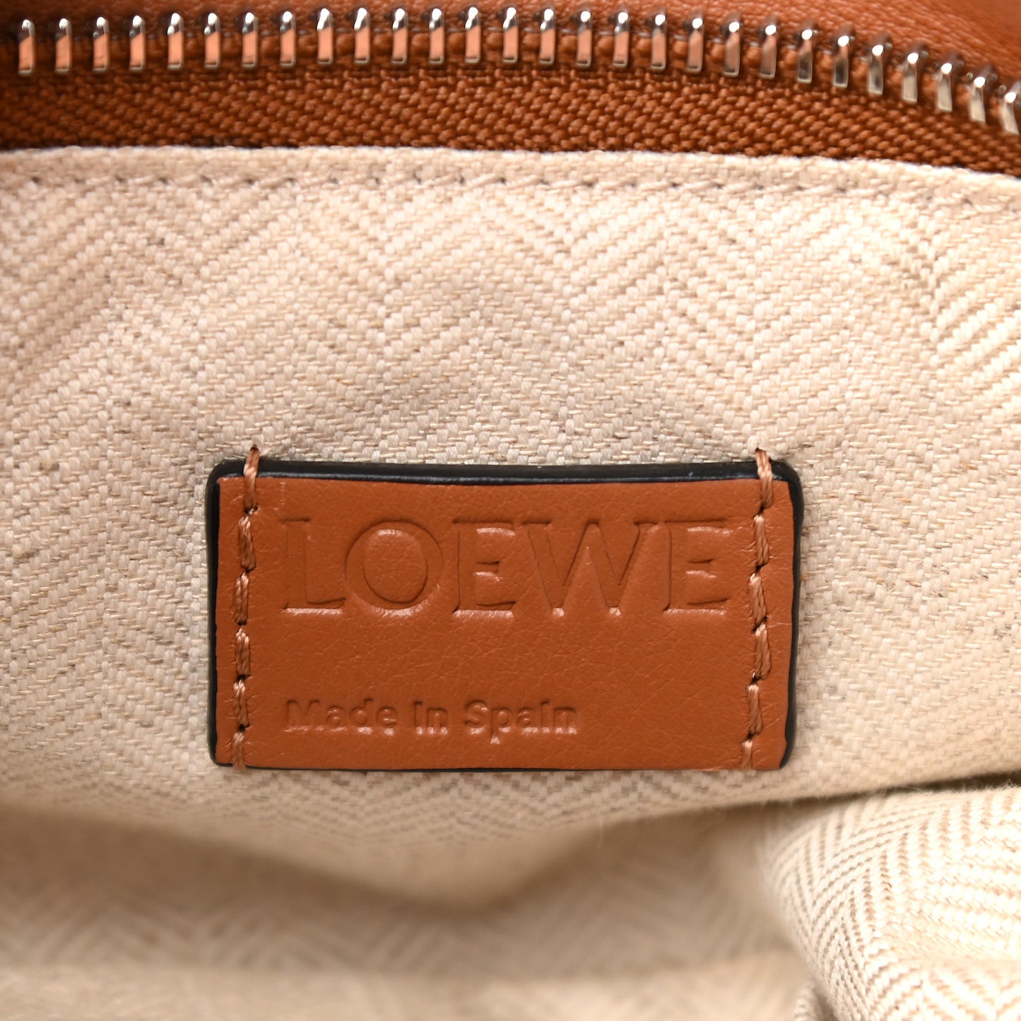 Calfskin Medium Puzzle Bag Tan