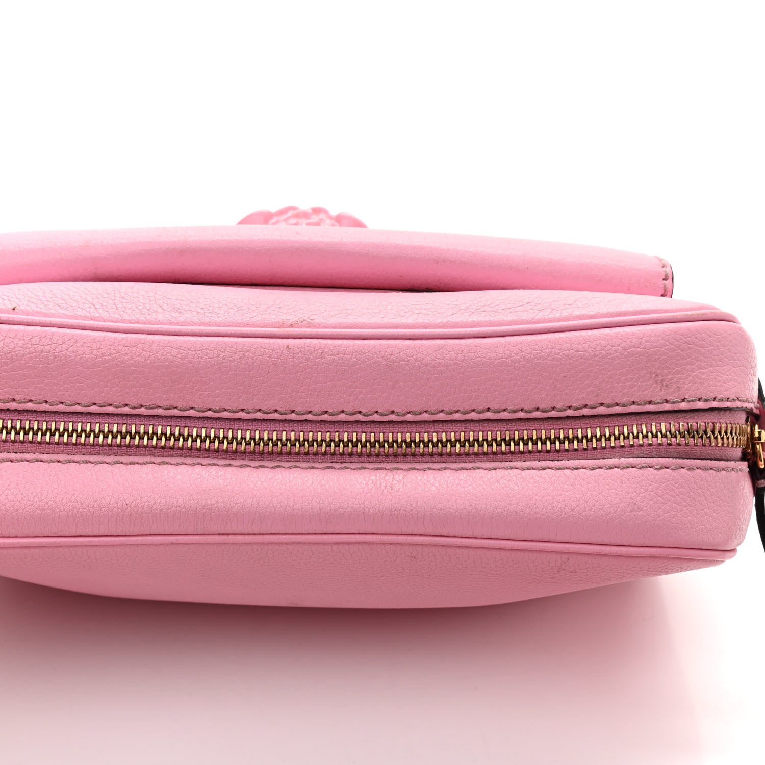 Versace Grained Calfskin Medusa Camera Bag Pink 14 of 16