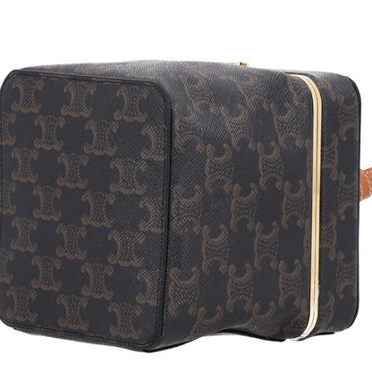 Celine Calfskin Triomphe Cube Frame Bag 9 of 9