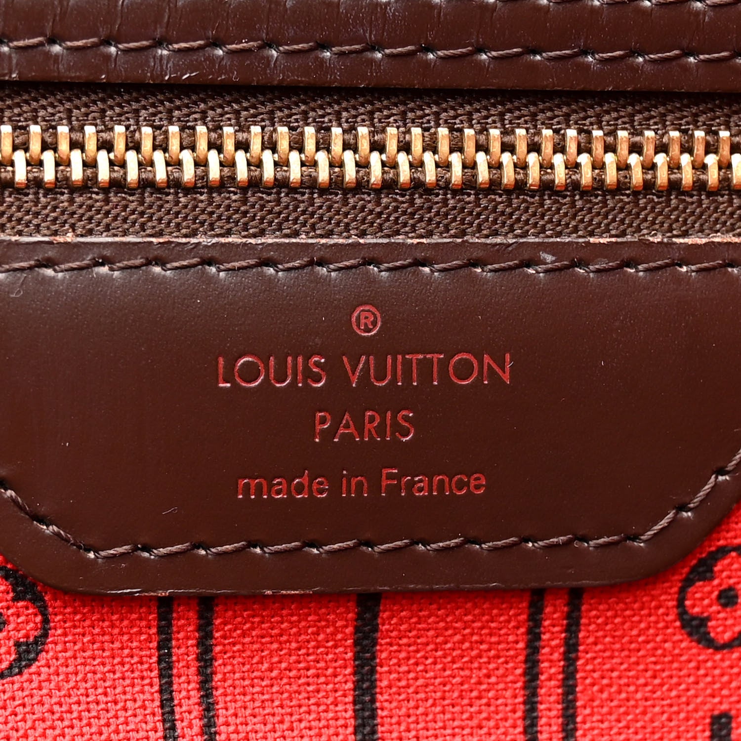 Louis Vuitton Damier Ebene Neverfull MM 6 of 16