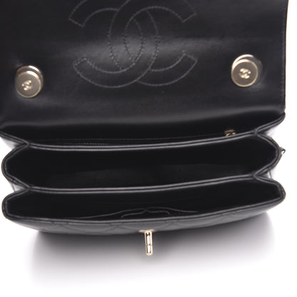 Chanel Lambskin Quilted Small Trendy CC Dual Handle Flap Bag Black 5 of 12
