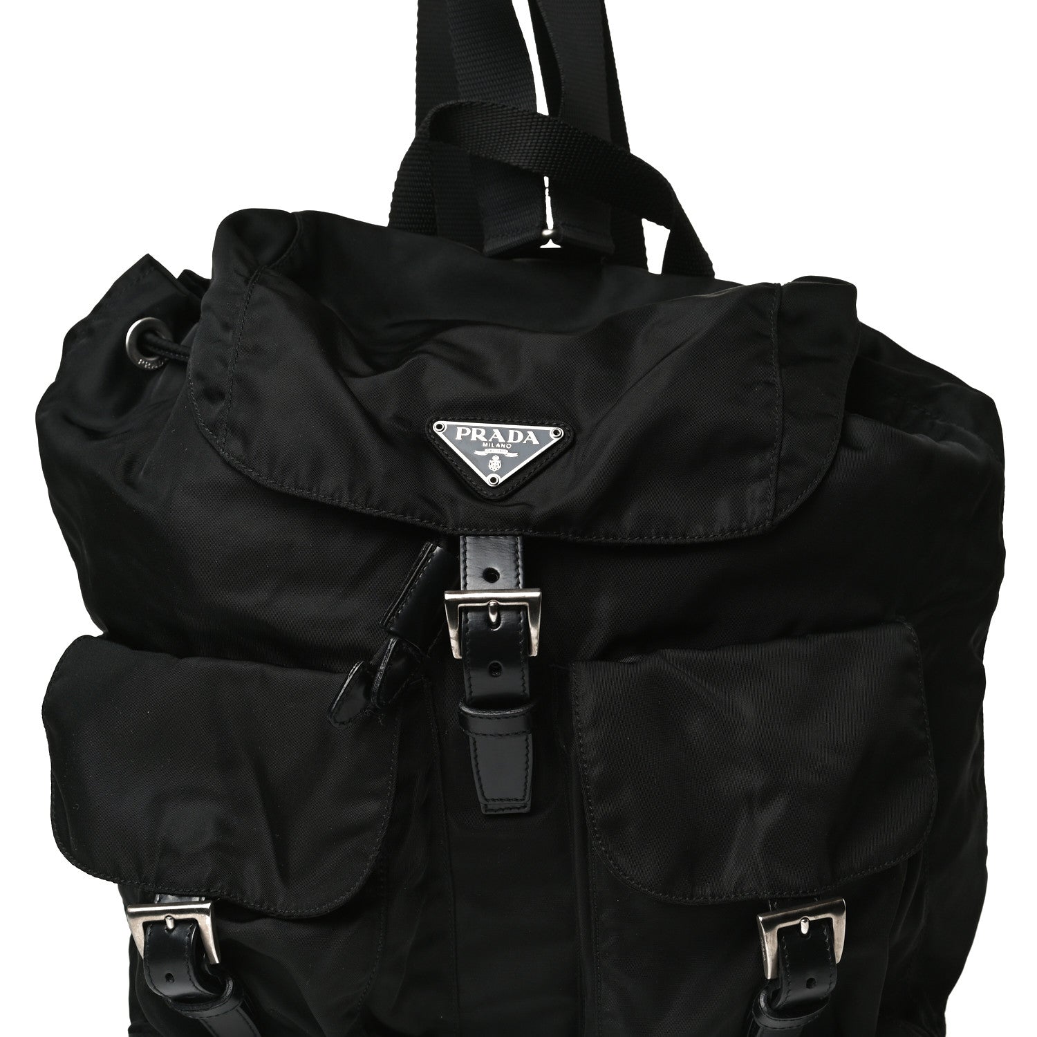 Prada Nylon Vela Small Backpack Black 8 of 18