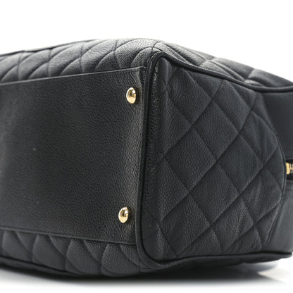 Chanel Caviar Quilted Large Bowler Black 9 of 10