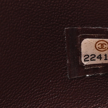 Chanel Lambskin Quilted Medium Zip Around Wallet Black 8 of 10