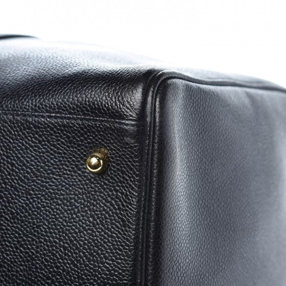 Caviar Timeless CC Duffel Bag Black