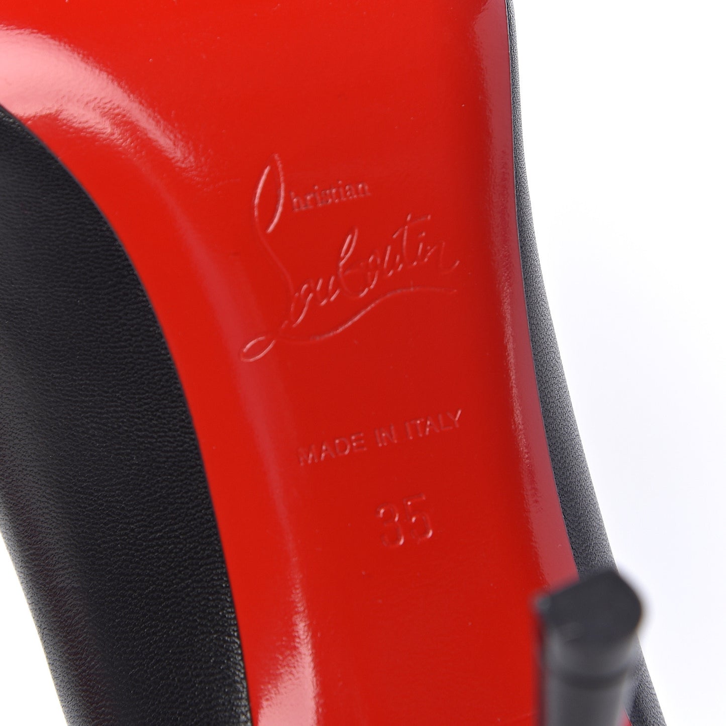 Nappa Decoltish 85 Pumps 35 Black