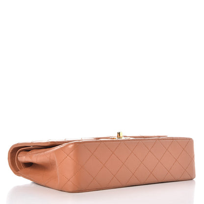 Chanel Lambskin Quilted Medium Double Flap Camel 5 of 13