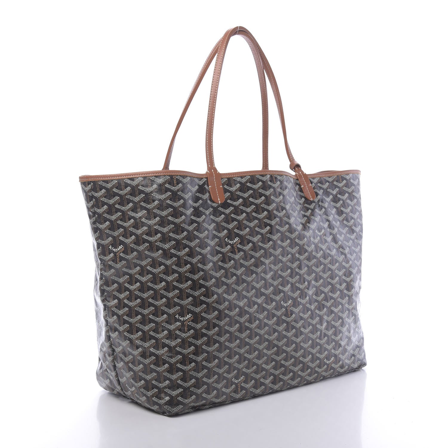 Goyard Goyardine Saint Louis GM Black Gold 3 of 14