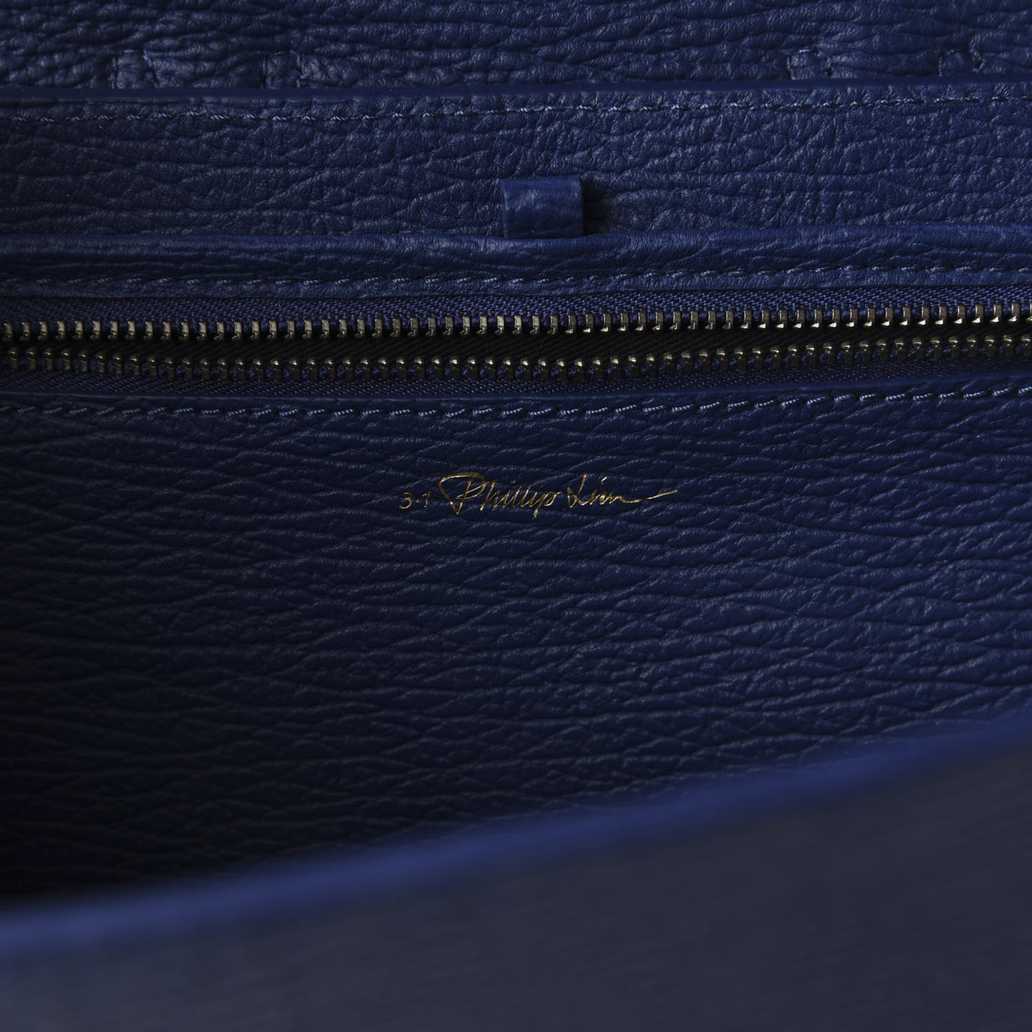 3.1 Textured Calfskin Pashli Backpack Cobalt