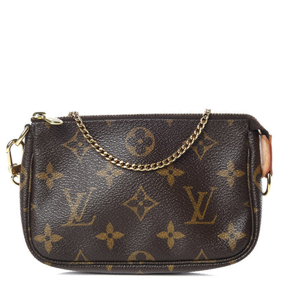 Louis Vuitton Monogram Mini Pochette Accessories 1 of 9
