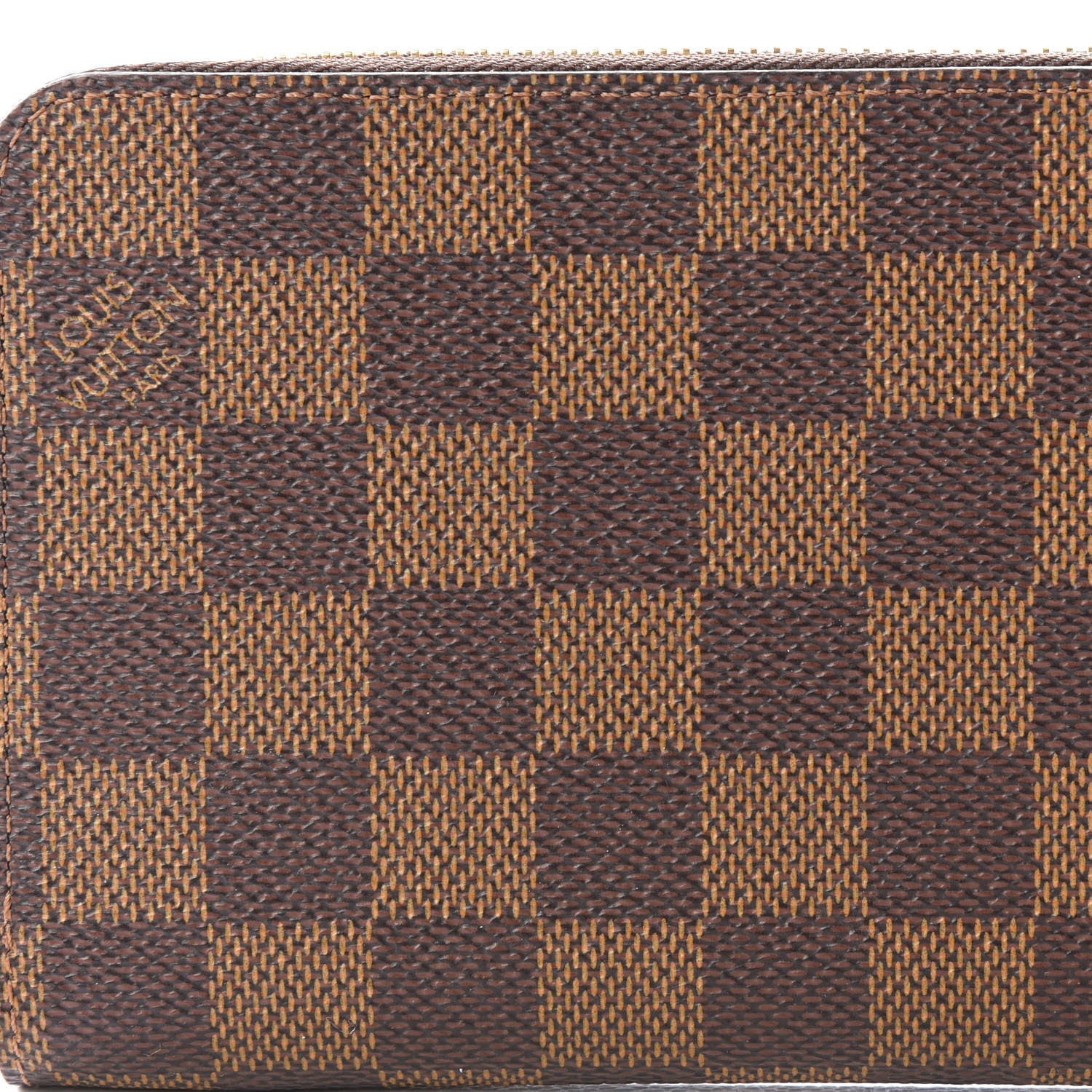 Louis Vuitton Damier Ebene Zippy Wallet Rose Ballerine 10 of 11