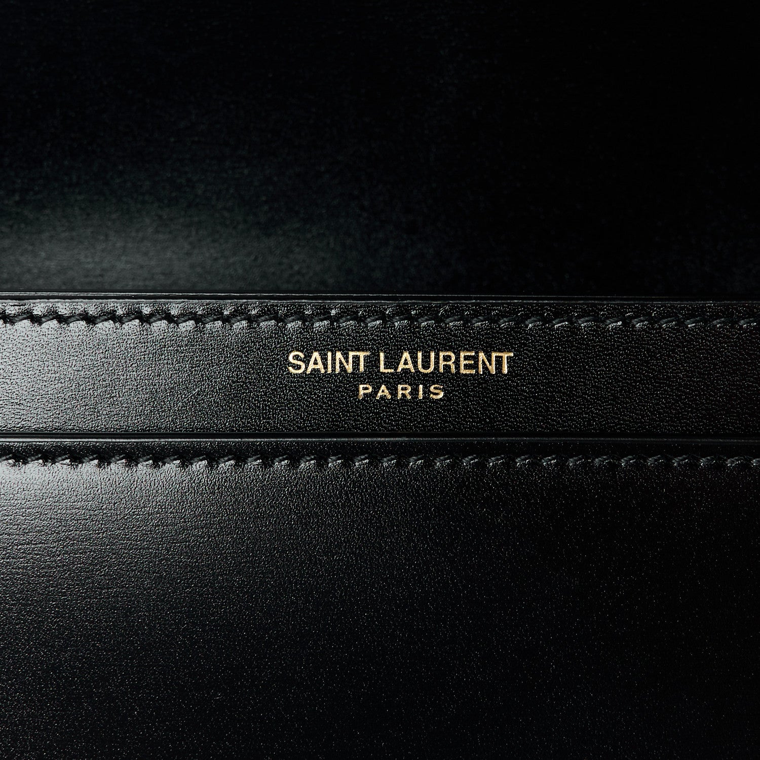 Saint Laurent Box Calfskin Voltaire Top Handle Crossbody Bag Black 6 of 11