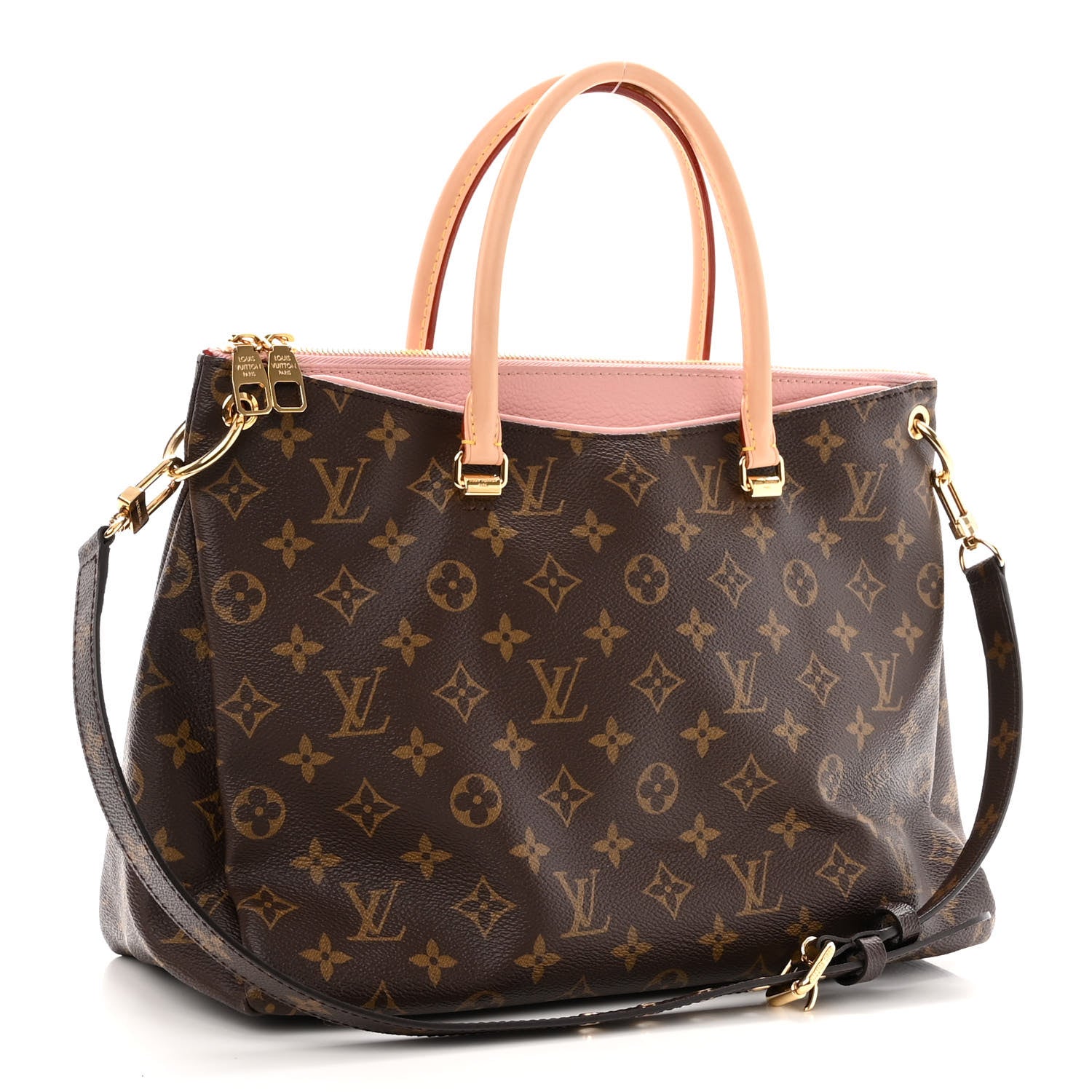 Louis Vuitton Monogram Pallas Rose Ballerine 3 of 8