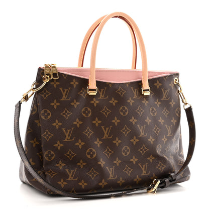 Louis Vuitton Monogram Pallas Rose Ballerine 3 of 8