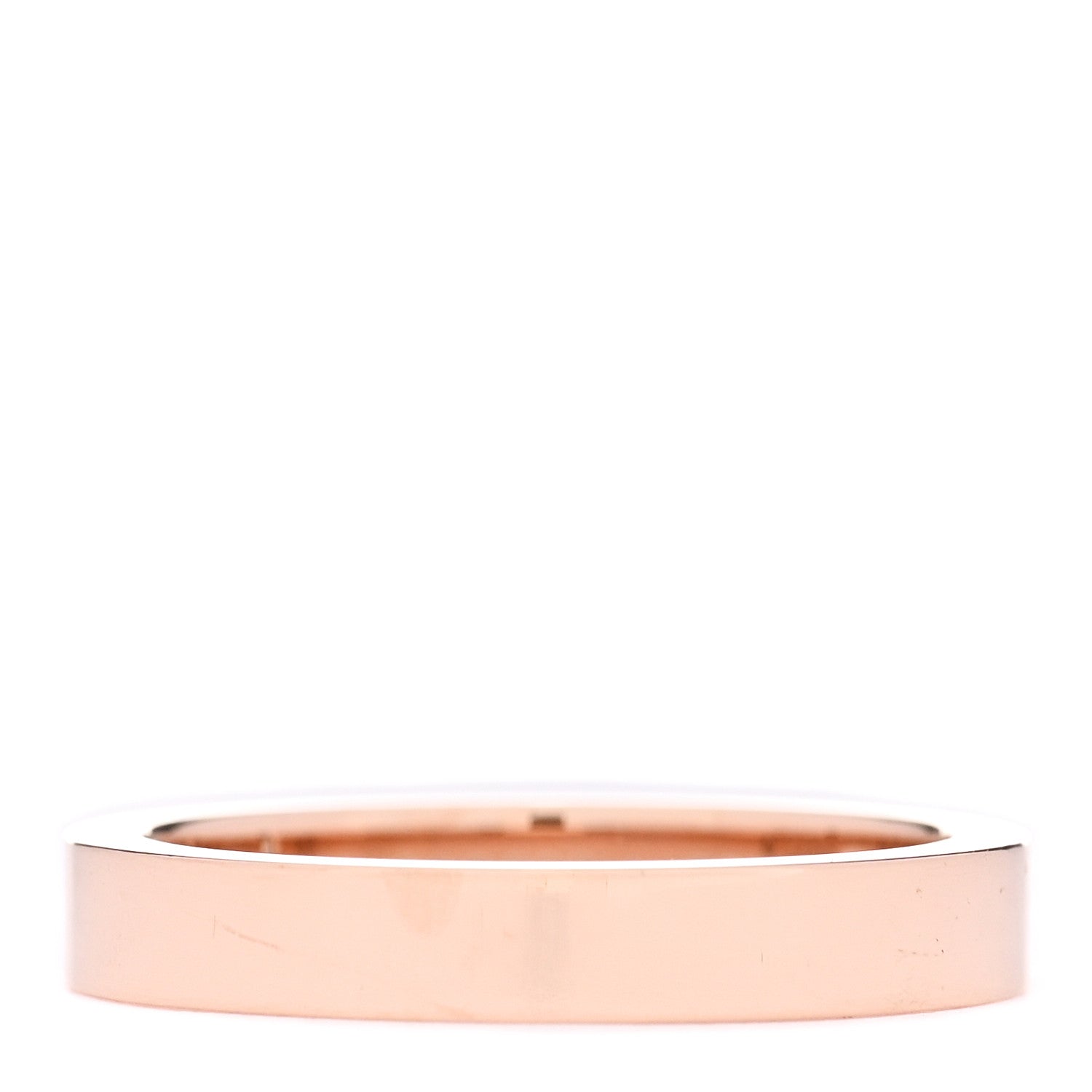 Cartier 18K Pink Gold Diamond 3mm C De Cartier Wedding Band Ring 48 4.5 3 of 6