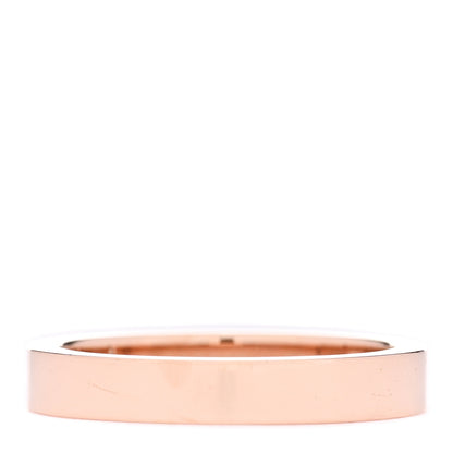 Cartier 18K Pink Gold Diamond 3mm C De Cartier Wedding Band Ring 48 4.5 3 of 6