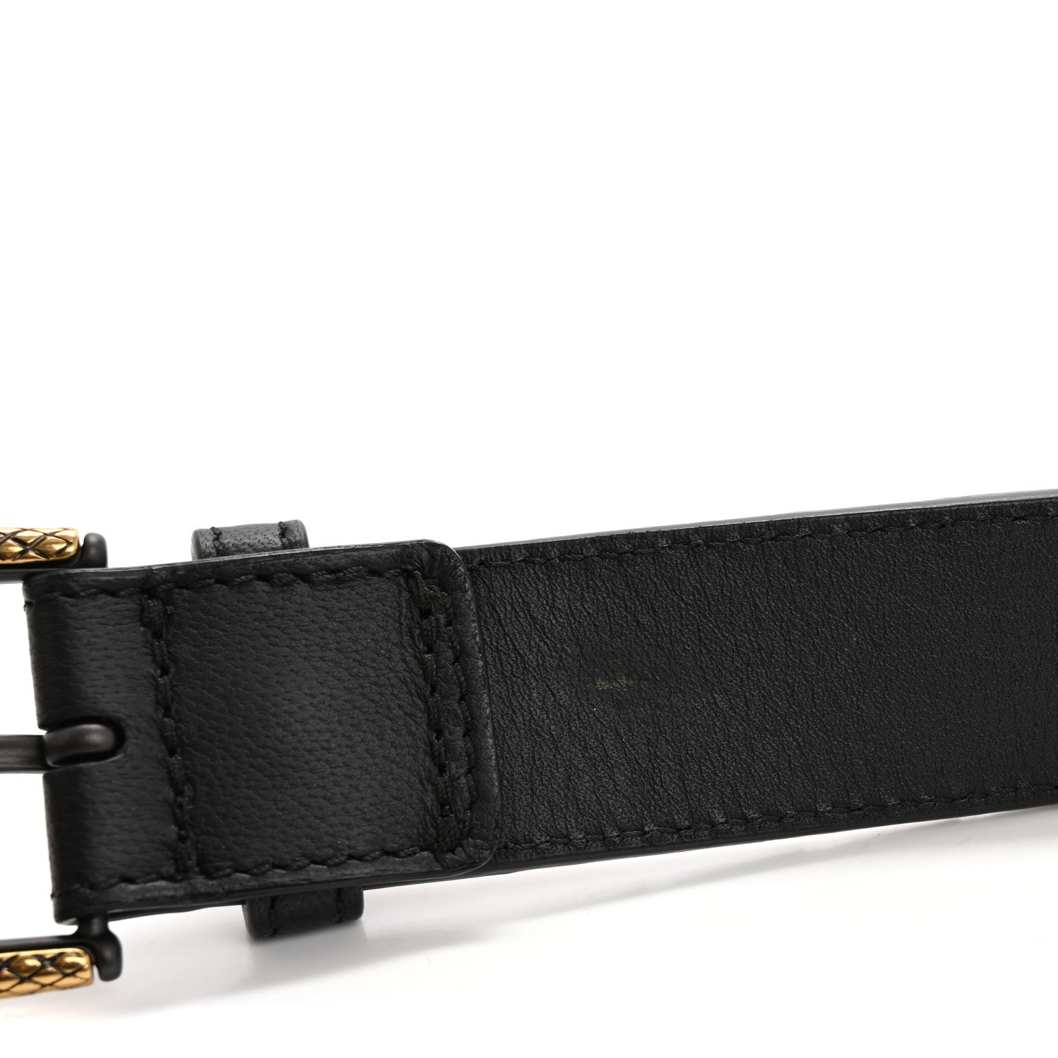 Bottega Veneta Nappa Intrecciato Belt 80 32 Black 7 of 7