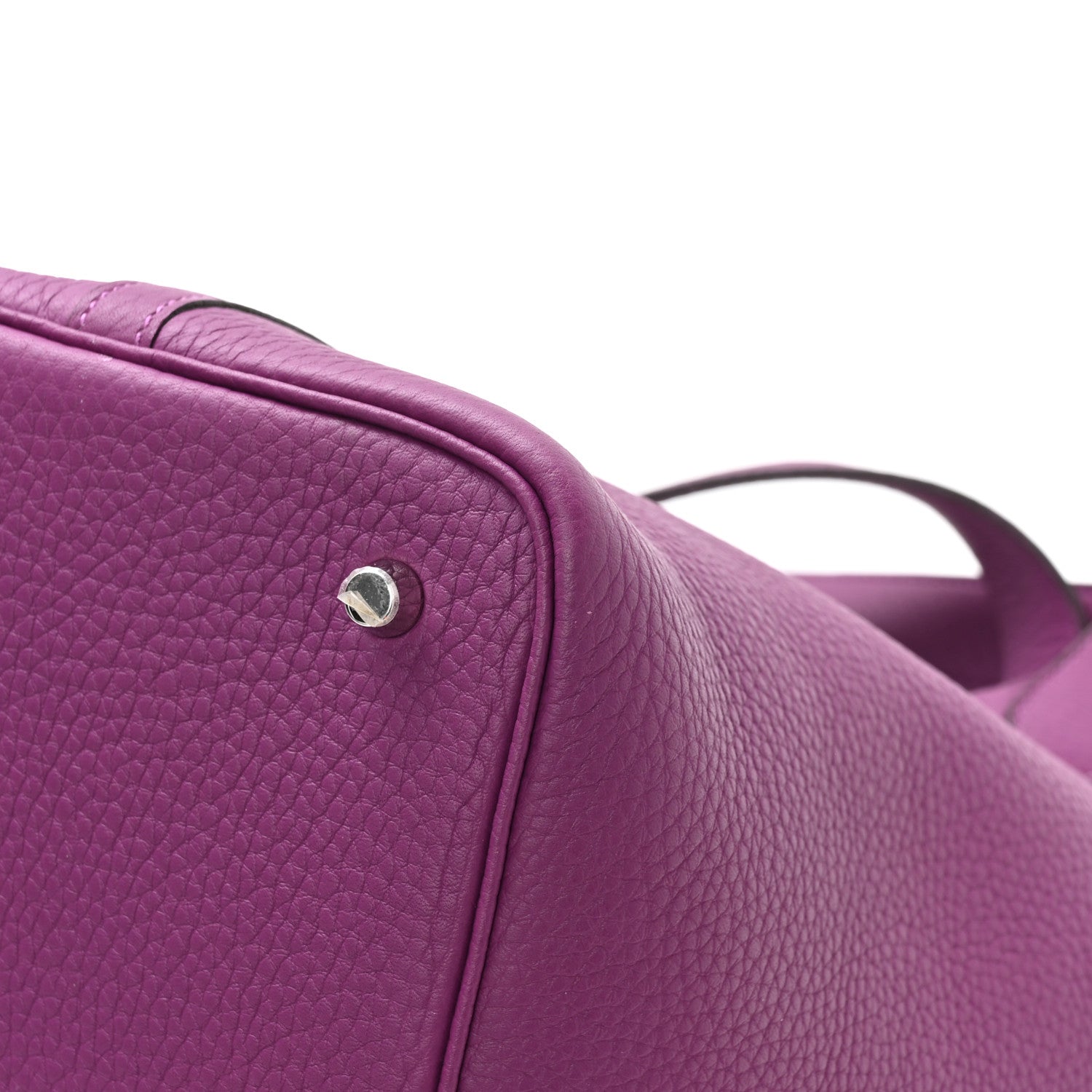 Hermes Taurillon Clemence Picotin Lock 22 MM Anemone 12 of 12
