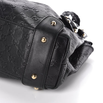 Gucci Guccissima Small Pelham Shoulder Bag Black 11 of 11