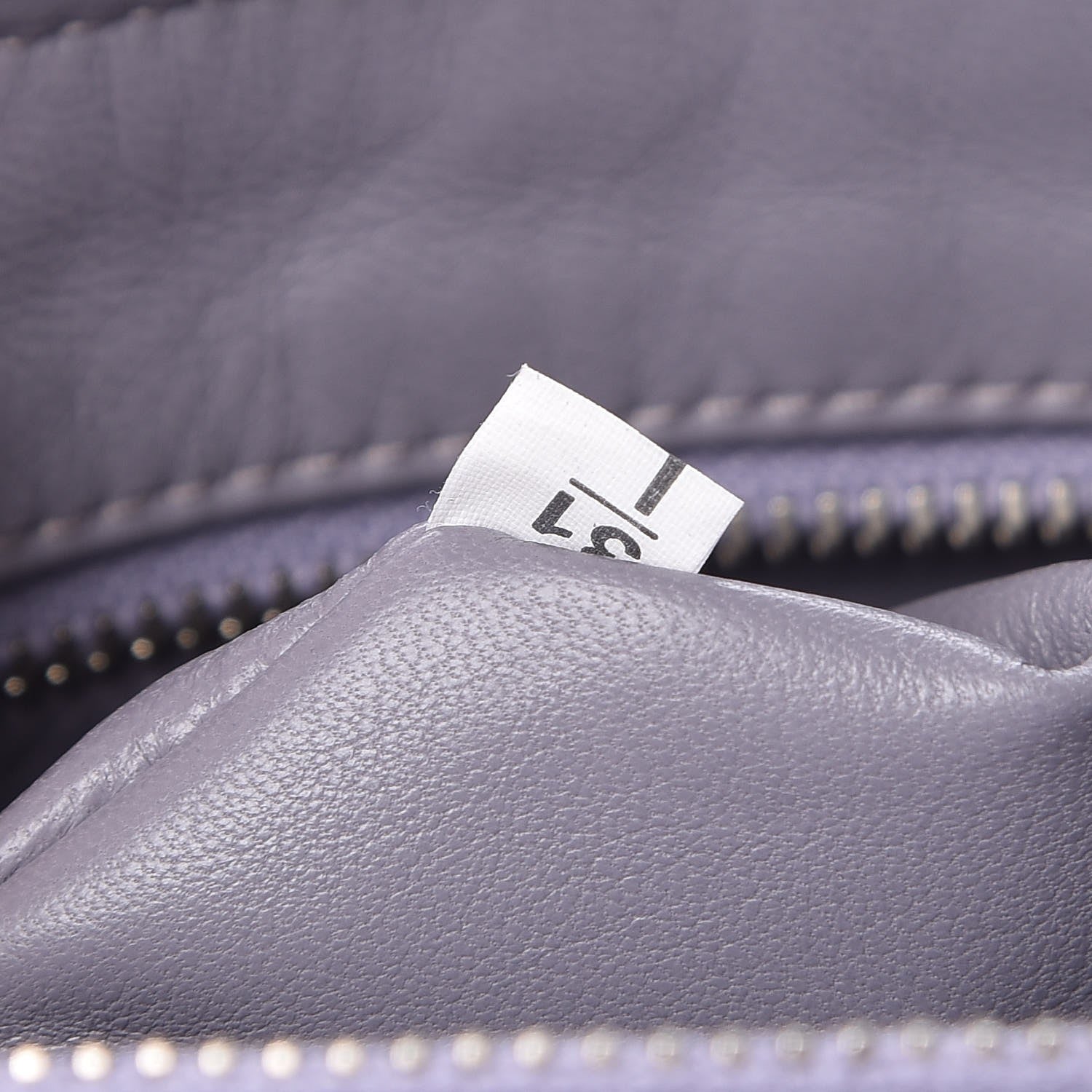 Prada Saffiano Lux Clutch Pouch Glicine 7 of 7