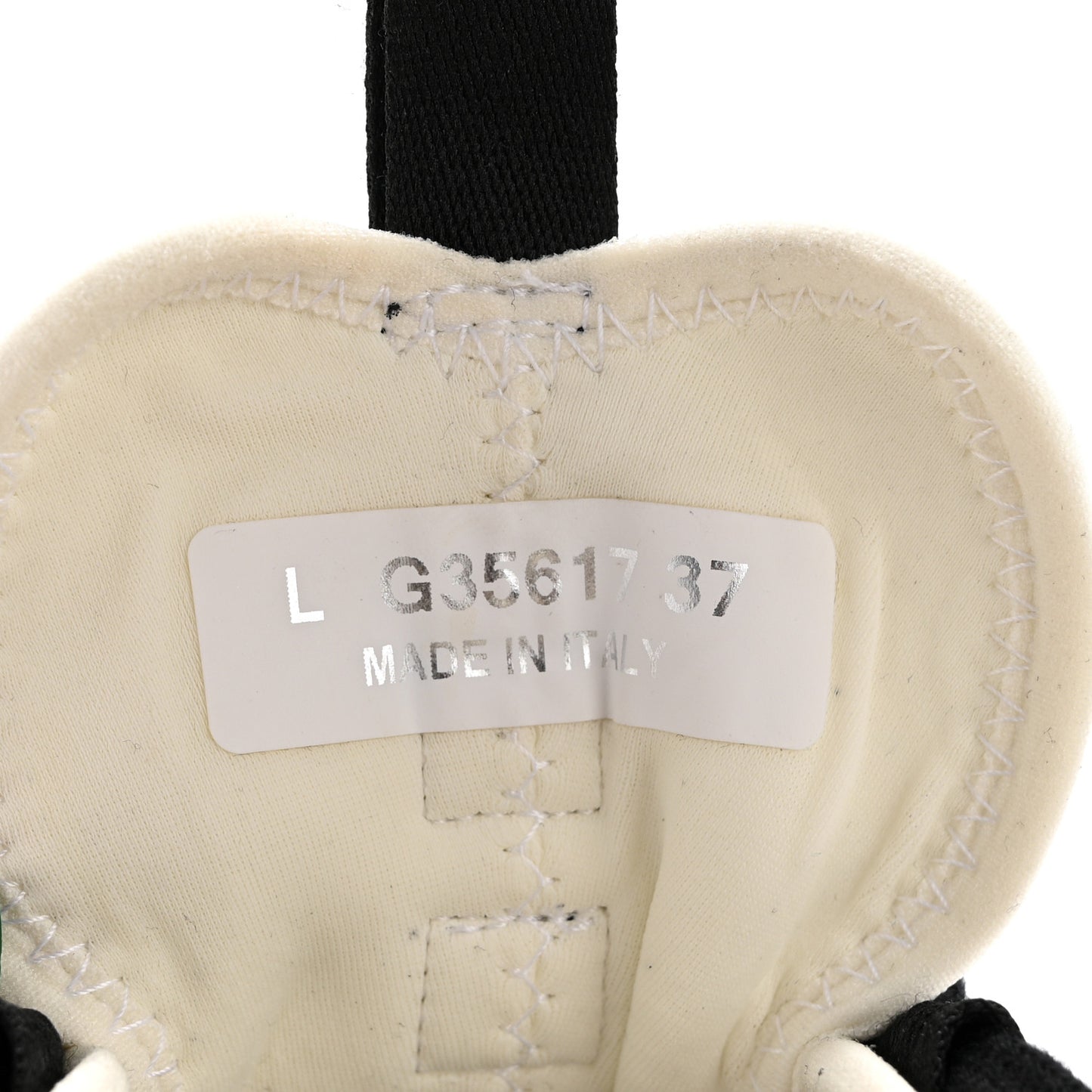 Velvet Calfskin Mixed Fibers CC Sneakers 37 Ivory Black