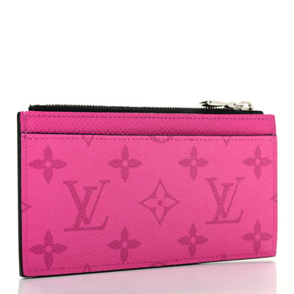 Louis Vuitton Taigarama Coin Card Holder Fuchsia 3 of 6