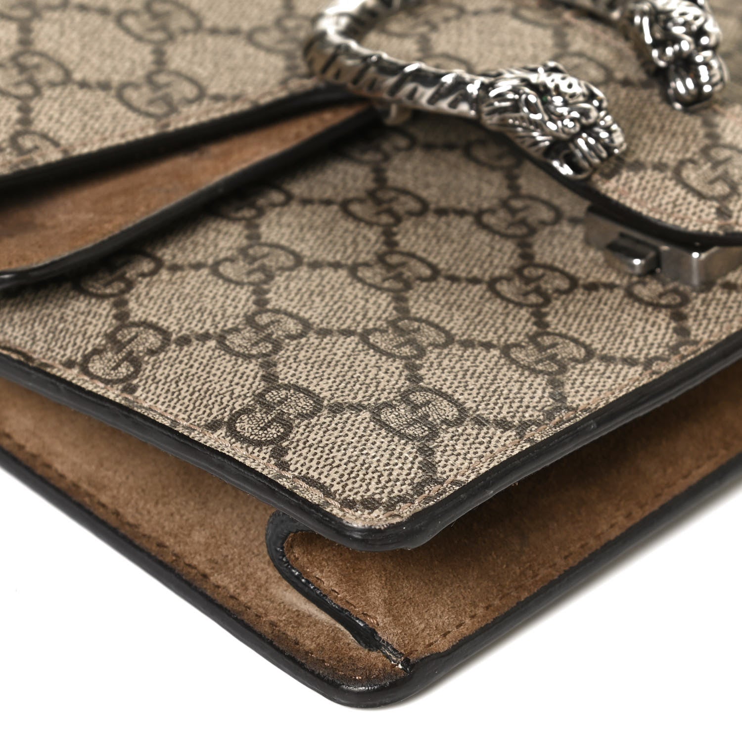 Gucci GG Supreme Monogram Mini Dionysus Shoulder Bag Taupe 13 of 15