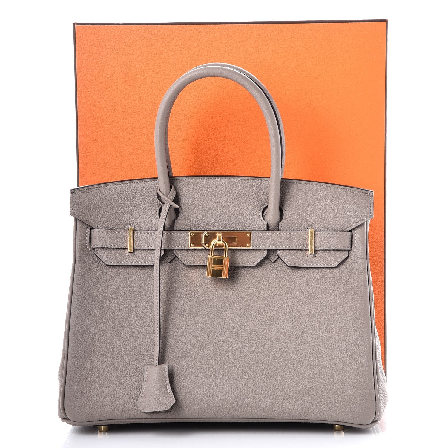 Hermes Togo Birkin 30 Gris Asphalte 36 of 36