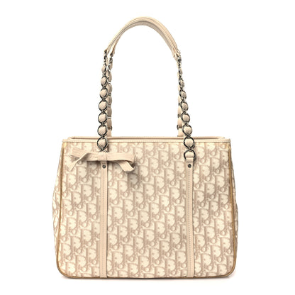 Christian Dior Monogram Trotter Romantique Tote Beige 1 of 14