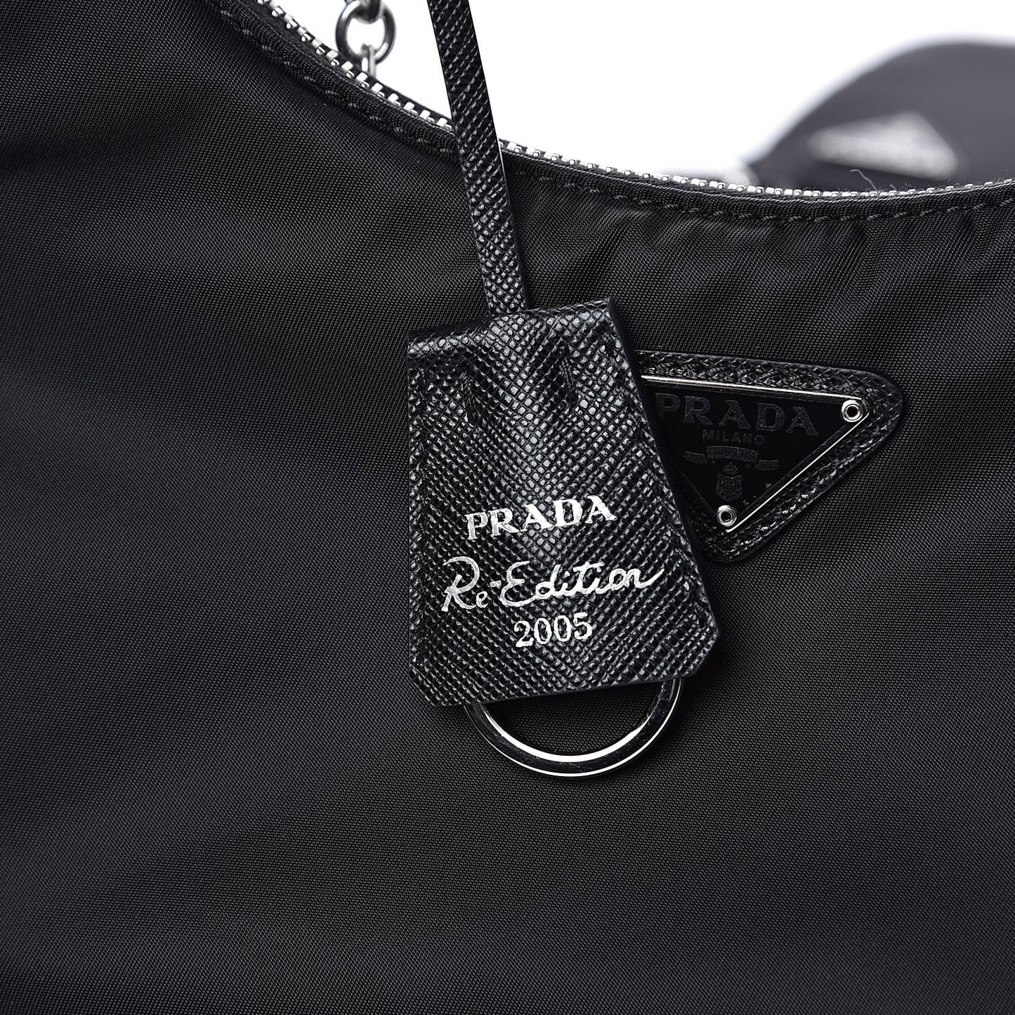Nylon Re-Edition 2005 Shoulder Bag Black