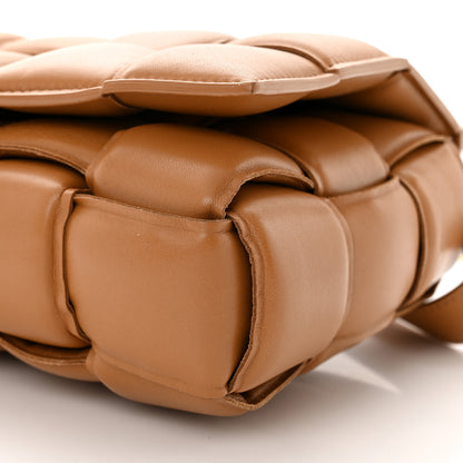 Bottega Veneta Nappa Maxi Intreccio Padded Cassette Crossbody Bag Caramel 9 of 9