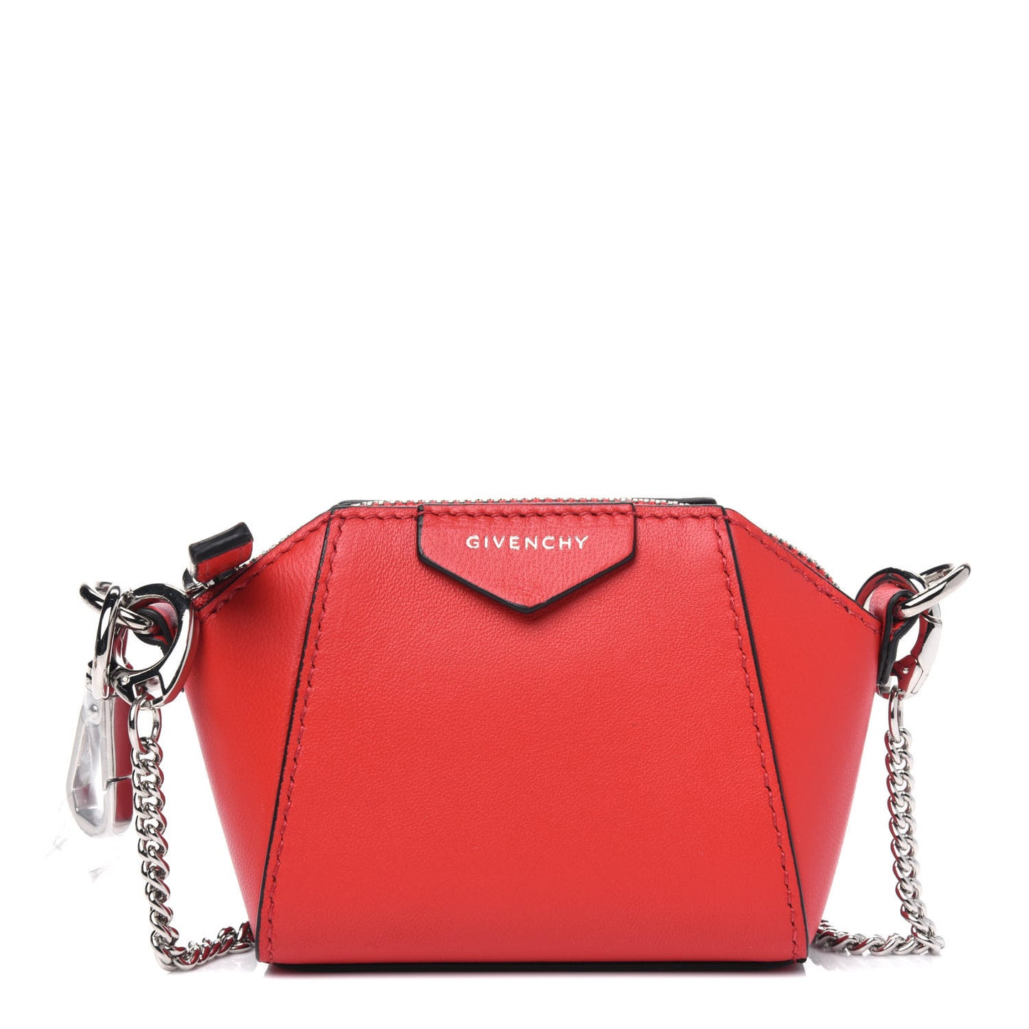 Lambskin Baby Antigona Light Red