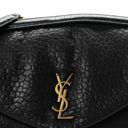 Saint Laurent Grained Lambskin Large Calypso Black 8 of 11