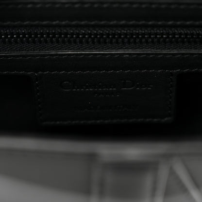 Christian Dior Ultra Matte Calfskin Saddle Bag Black 7 of 9