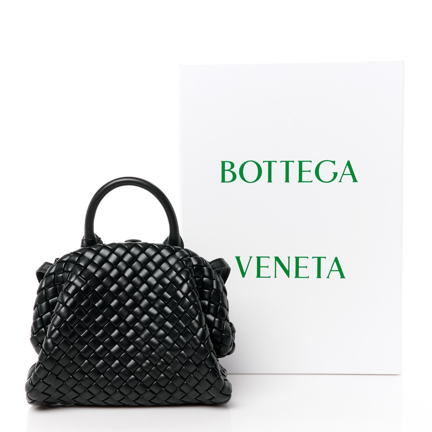 Bottega Veneta Nappa Intrecciato Small Padded The Handle Black 11 of 11